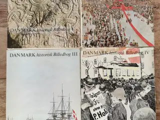 Danmark historisk billedbog 1-4