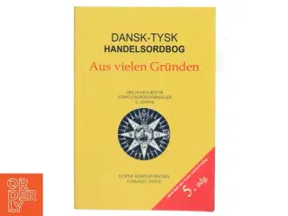 Dansk-tysk handelsordbog af Dorthe Unnerup-Madsen (Bog) fra Forlaget Ventus