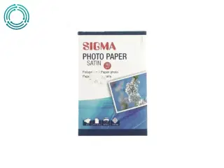 Foto papir fra Sigma (str. 10x15cm)