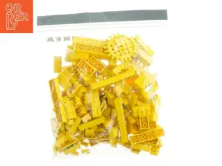 Pose med gule LEGO klodser fra Lego (str. 0,38. kilo)