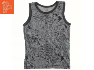 Uld/bomuld Joha undertrøje med fuglemotiv fra Joha (str. 140)