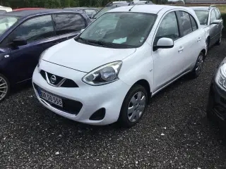 Nissan micra 1,2 ac bluetooth sædevarme nysynet 