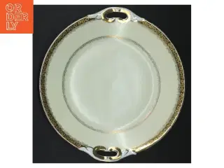 Porcelænsfad med håndtag