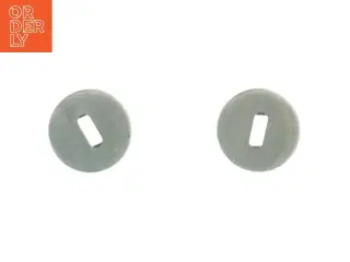 Metalringe med hul (str. Ø 5 cm)