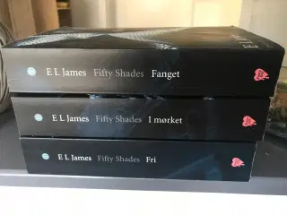 Bøger Fifty Shades 3 bøger