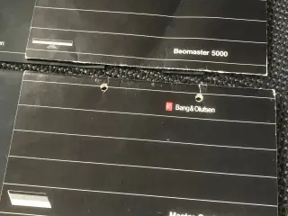 B & O manualer