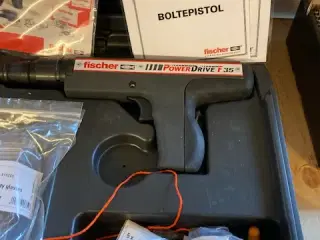 Boltepistol til beton og stål