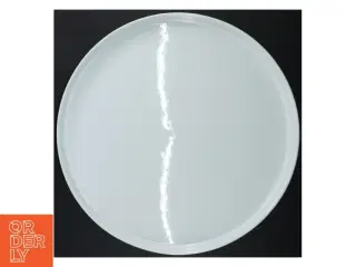 Stort, hvidt tapas/kage fad fra IKEA (str. Ø 37 cm)