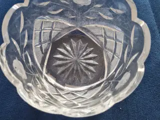 Fin klar Glas skål
