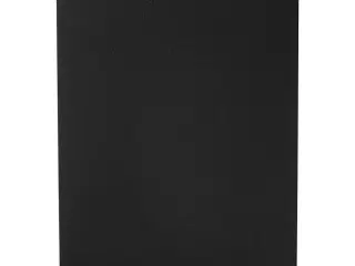 Elegante sorte dobbeltkort 10,5x15 cm - 10 stk.