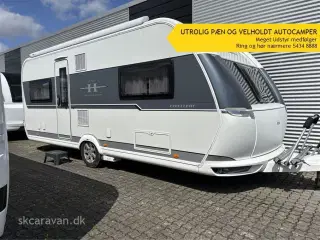 2018 - Hobby Excellent 560 CFe "50 YEARS"   Pæn og velholdt campingvogn, med meget udstyr