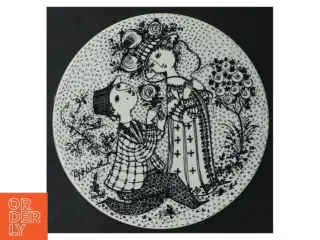 Bjørn Wiinblad vægplatter fra Nymlle (str. Ø. 15 cm. 6 styk)