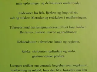 gastronomisk leksikon, red. af jørgen fakstorp og 