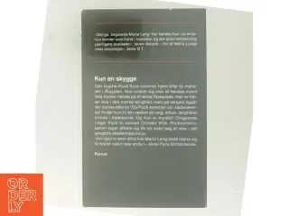 Kun en skygge af Maria Lang (Bog)
