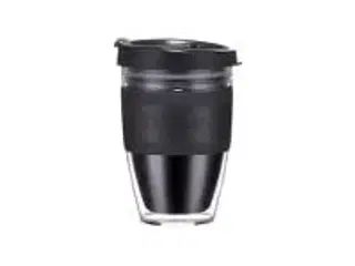 8 stk. Krus To Go med kliklåg 30 cl sort Bodum