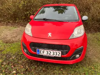 nysynet peugeot 107 årg 2013  5 dørs