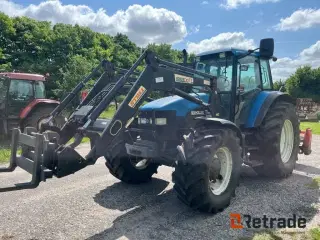 New Holland TM 150 med Stoll frontlæsser