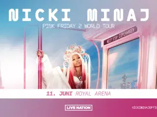 4 x VIP Nicki Minaj billetter 