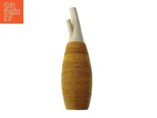 Vase i træ fra Ukendt (str. HØ:60x13cm)