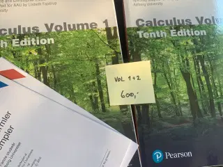 Calculus studiebøger - vol 1+2