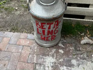 Mælkejunge som betalings kasse