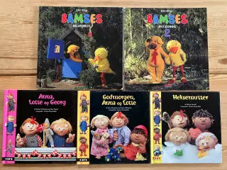 Bamse og Kylling + Anna og Lotte + Glimmerbøger