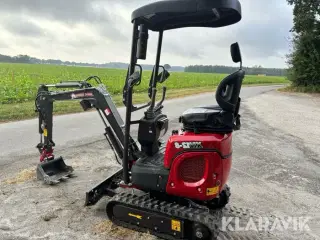 Gravemaskine Rhinoceros XN12-8 med Kubota motor