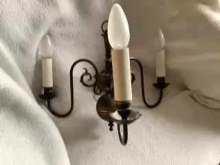 Flot gammel lysekrone med 3 arme