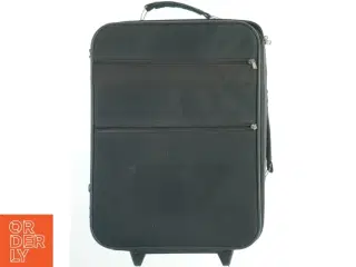 Sort rullekuffert (str. 46 x 35 cm)