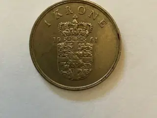 1 Krone 1961 Danmark