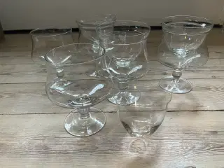 Kaviarglas / rejecocktailglas med indsats