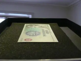 200 kr. seddel rød oblat