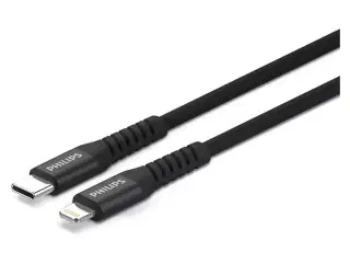 Philips USB kabel til Apple 2m USB-C til Lightning