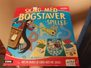 Skæg med Bogstaver - Spillet Brætspil