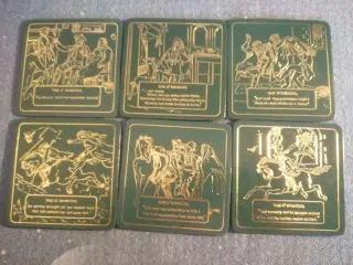 Smukke Tam O'Shanter Læder Coastere