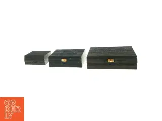 Æsker 3 stk. (str. 22 x 22 og 17 x 17 og 12 x 12cm)