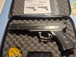 GAMO PR-45 gasrams-cylinder præcisions luftpistol.