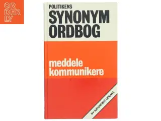 Politikens Synonymordbog fra Politikens Forlag
