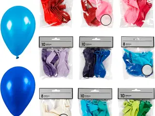 Balloner, ass. farver, 30 pk./ 1 pk.