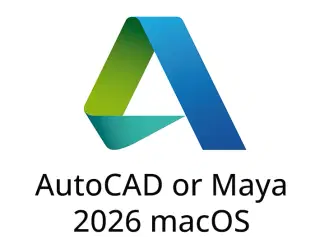 Autodesk AutoCAD eller Maya macOS v2026 (TILBUD)
