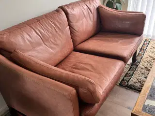 Læder Sofa 