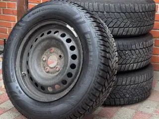 Fulda vinterdæk på fælge incl. TPMS ventiler