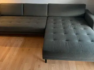 Sofa med chaiselong 