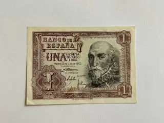 1 Peseta Spain 1953
