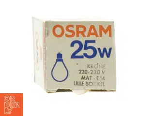 Osram 25W pære fra Osram (str. 25 watt)