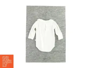 Langærmet bodystocking med krave (Str. 62)