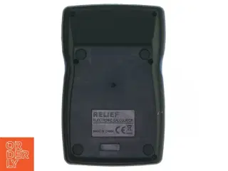 Lommeregner med solcelle fra Relief (str. 12x8 cm)