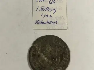 1 Skilling 1542 Danmark