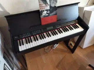 Fint mini klaver/keyboard m/semivægtede tangenter 