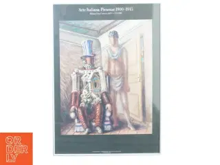 Arte italiana presenze 1900 til 1945 fra Giorgio De Chirico (str. 36 x 50 cm)